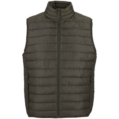 SOLS Mens Stream Body Warmer (Army)