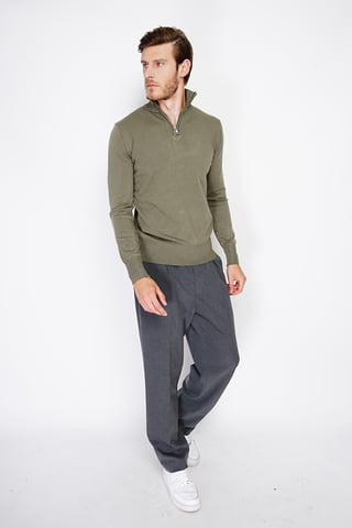 GB - William de Faye - Short zip - Khaki