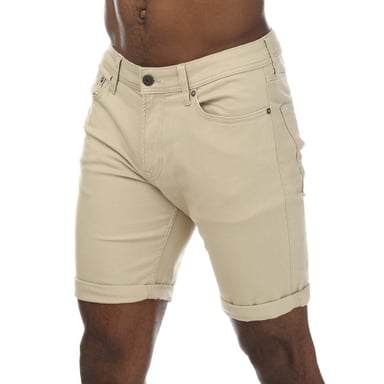 Men's Jack and Jones Rick Original Shorts in Ecru