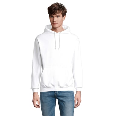 SOLS Unisex Adult Condor Hoodie (White)