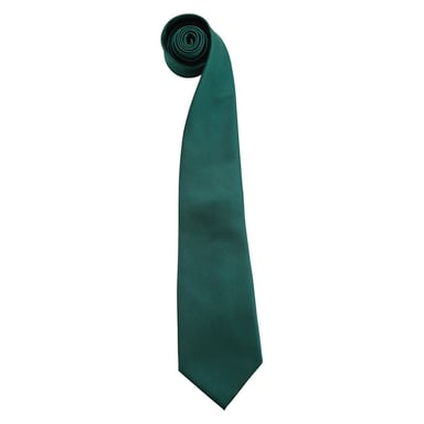 Premier Mens Colours Fashion Tie (Bottle Green)