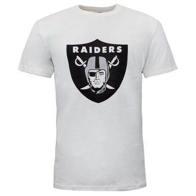 Fanatics Oakland Raiders camiseta blanca para hombre