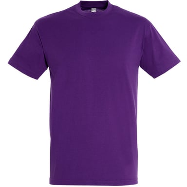 SOLS Mens Regent Short Sleeve T-Shirt (Dark Purple)