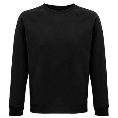 SOLS Unisex Adult Space Sweatshirt (Black)