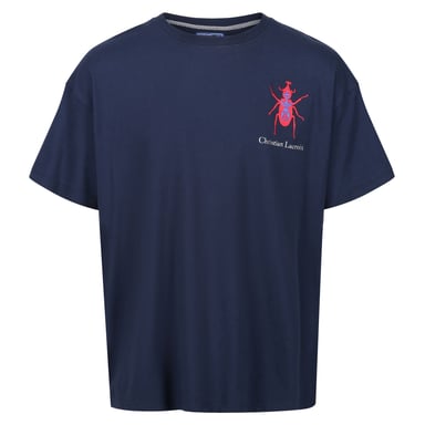 Regatta Mens Christian Lacroix Aramon Beetle T-Shirt (Navy)