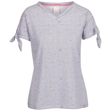 Trespass Womens/Ladies Fernie Striped V Neck Top (Navy)