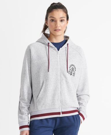 Superdry Training Boxing Yard Zip Hoodie