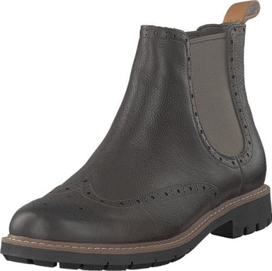 Clarks Batcombe Top Boots marrón oscuro para hombres