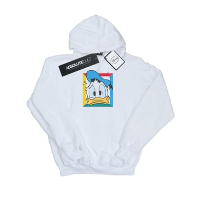 Disney Boys Donald Duck Panicked Hoodie (White)
