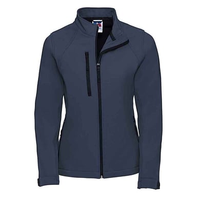 Russell Womens/Ladies 3 Layer Soft Shell Jacket (French Navy)