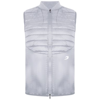 Chaleco gris claro para hombre BoxRaw Nelson
