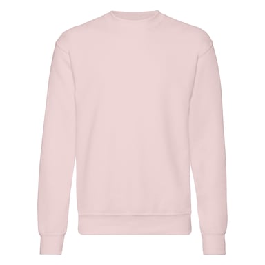 Fruit Of The Loom Mens Set-In Belcoro® Yarn Sweatshirt (Powder Rose)