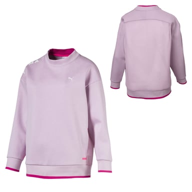 Jersey rosa Puma Chase para mujer