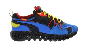 PUMA Calibra de encaje restaurado Up Amarillo Multicolor Mens Entrenadores