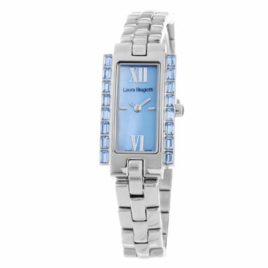 Laura Biagiotti Reloj de mujer Cuarzo plata azul