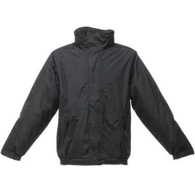 Regatta Mens Dover Waterproof Windproof Jacket (Black/Ash)