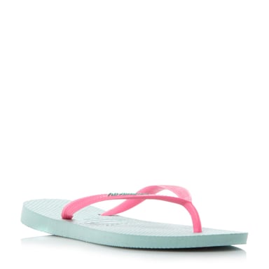 Havaianas Ladies - Colour Pop Slim Logo Detail Flip Flop Sandals