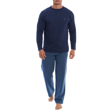 Pijama de invierno manga larga KLP4 hombre