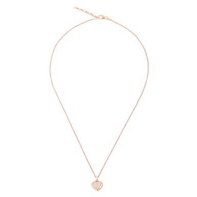 Orphelia 'Anni' Women's 925 Sterling Silver Chain with Pendant - Silver/Rose zh-7368 RG