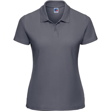 Russell Womens/Ladies Classic Plain Polycotton Polo Shirt (Convoy Grey)