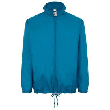 SOLS Unisex Shift Showerproof Windbreaker Jacket (Aqua)