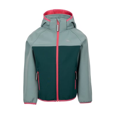 Trespass Childrens/Kids Hanbury Soft Shell Jacket (Pine)