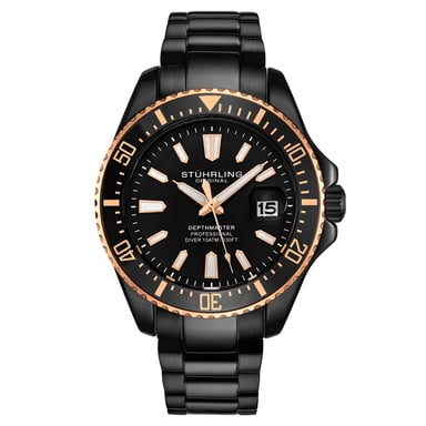 Black Depthmaster Quartz 42mm