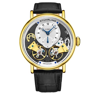 Gold and Black Ares Automatic 43mm