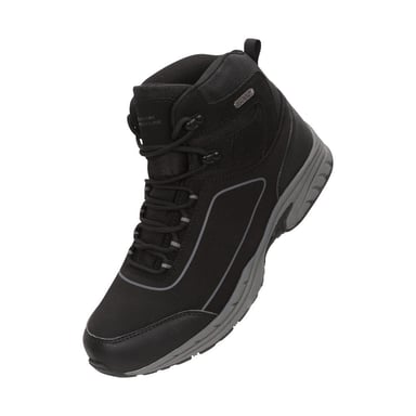 Mountain Warehouse Mens Ramble Softshell Walking Boots (Charcoal/Black)