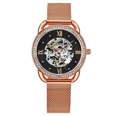 Rose Gold and Black Automatic 36mm