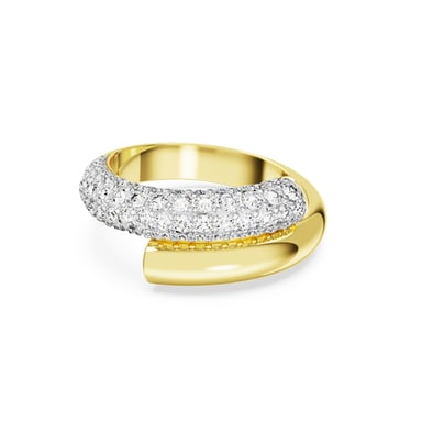 Swarovski 'Dextera' Women's Gold Plated Metal Ring - Gold 5668813