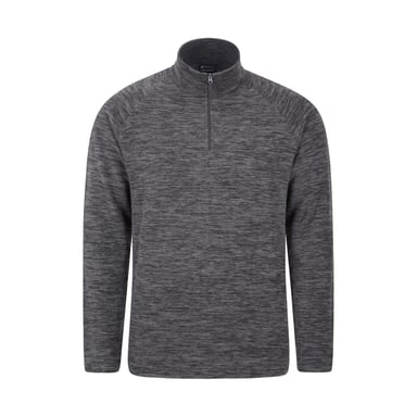 Mountain Warehouse Mens Snowdon II Fleece Top (Charcoal)
