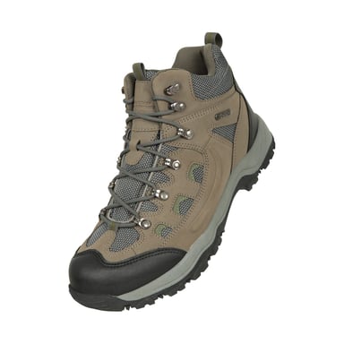 Mountain Warehouse Mens Adventurer Waterproof Hiking Boots (Khaki)