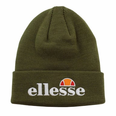 ElleSse logotipo velly Knit hombre caqui gorro