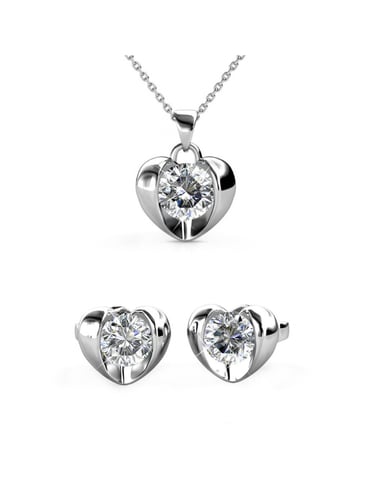 Conjuntos Simply Love - Plata y Cristal