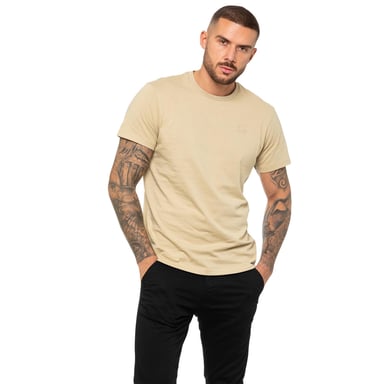 Enzo | Camiseta Cuello Redondo para Hombre - Stone