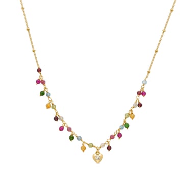 Collar Luxenter Wyrm acabado oro 18k
