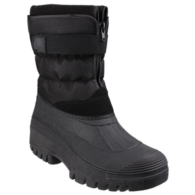 Cotswold Childrens/Kids Chase Wellington Boots (Black)