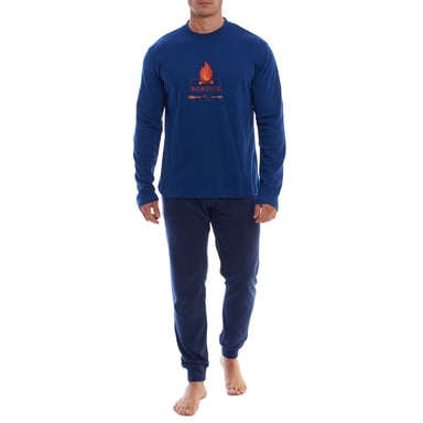 Pijama de invierno manga larga KLP4 hombre