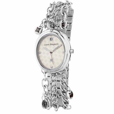 Laura Biagiotti Reloj de mujer Cuarzo plateado