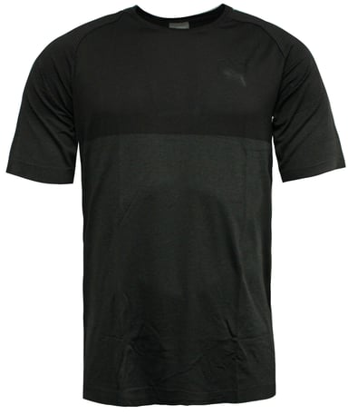 Puma Pace Pace Evoknit Fitness Training Top Top Black Grey 575037 01 RW83