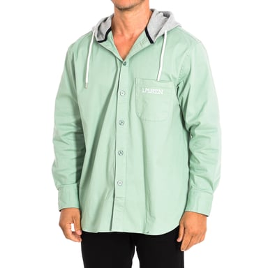 Chaqueta con corte regular cuello alto y capucha TMC009-TW361 hombre