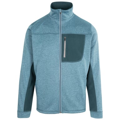 Trespass Mens Radnage Marl AT200 Fleece Jacket (Blue/Grey)