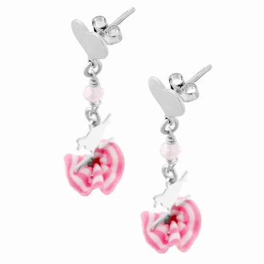 Orphelia 'Cute' Child's 925 Sterling Silver Drop Earrings - Silver ZO-7133