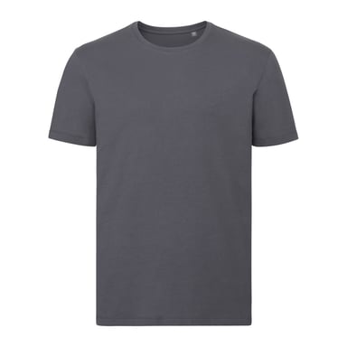 Russell Mens Authentic Pure Organic T-Shirt (Convoy Grey)