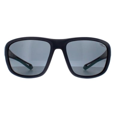 Polaroid Rectangle Unisex Azul Azur Gris Polarizada Alto Contraste PLD 7049/S
