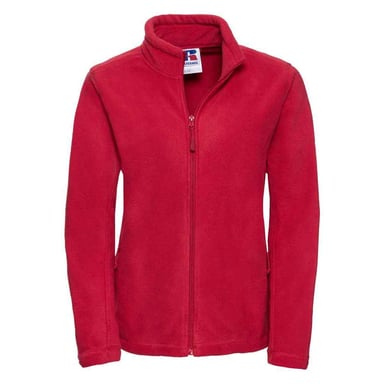 Russell Womens/Ladies Outdoor Fleece Jacket (Classic Red)