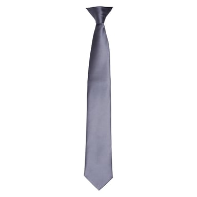 Premier Unisex Adult Satin Tie (Steel)
