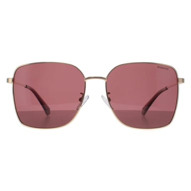 Polaroid Square Womens Oro Borgoña Violeta Polarizadas PLD 4158/G/S/X