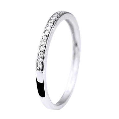 Alianza Joyería de diamante Fine 0,120 CTS Oro amarillo